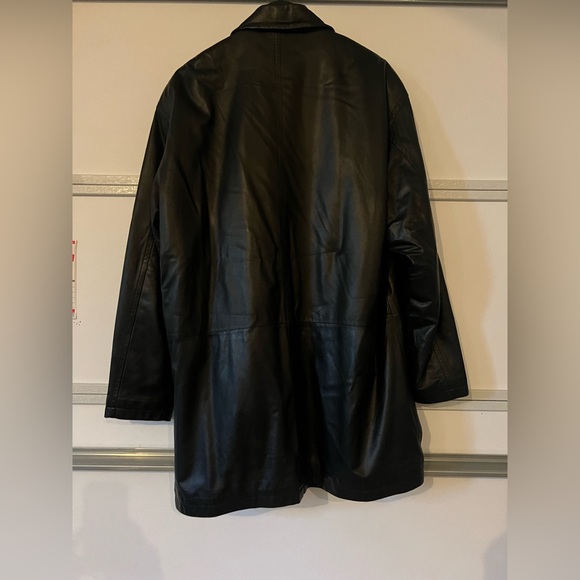 Robert Comstack Endurance 3M Thinsulate Mens Pure Leather Black Coat - size - 44 - Picture 2 of 7